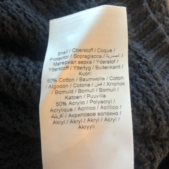 ๐2 for $15๐ Simons Navy Knit Sweater - Picture 3 of 5